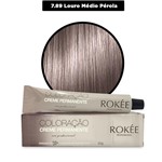 Coloração Creme Permanente ROKÈE Professional 50g - Louro Claro Bege Dourado 8.31 - Tintura Rokee