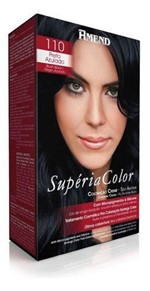 Ficha técnica e caractérísticas do produto Coloração Creme Supéria Color 110 Preto Azulado Amend