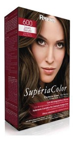 Ficha técnica e caractérísticas do produto Coloração Creme Supéria Color 600 Louro Escuro Amend