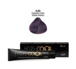 Ficha técnica e caractérísticas do produto Coloração em Creme Permanente Castanho Claro Violeta Intenso 5.20 Felps Color Professional 60g
