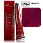 Ficha técnica e caractérísticas do produto Coloração Forever Colors - Vermelho Especial 52-62 Castanho Violeta Marsala - Forever Liss