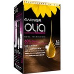 Ficha técnica e caractérísticas do produto Coloração Garnier Olia 5.3 Castanho Dourado