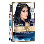 Ficha técnica e caractérísticas do produto Coloração Imédia Excellence L?Oréal Paris - Ice Colors 2.111 Azulado