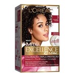 Ficha técnica e caractérísticas do produto Coloração Imédia Excellence L'Oréal Paris 3 Castanho Escuro
