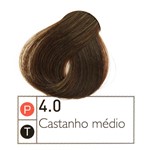 Ficha técnica e caractérísticas do produto Coloração Instantly Collor Castanho Médio 4.0 - Alpha Line