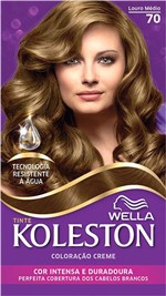 Ficha técnica e caractérísticas do produto Coloração Koleston Kit 0070 Louro Médio - Wella