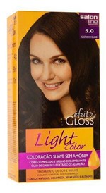 Ficha técnica e caractérísticas do produto Coloração Light Color Efeito Gloss 5.0 - Salon Line