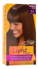 Ficha técnica e caractérísticas do produto Coloração Light Color Efeito Gloss 6.0 - Salon Line
