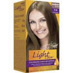 Ficha técnica e caractérísticas do produto Coloração Light Color Efeito Gloss Louro Natural 7.0 - Salon Line