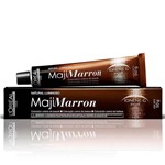 Ficha técnica e caractérísticas do produto Coloração Loreal Majirel Majimarron 7,8 Louro Marrom Natural Luminoso - 50g - Loréal
