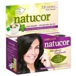 Ficha técnica e caractérísticas do produto Coloração Natucor 1.0 Chá-Preto Preto Natural 12g
