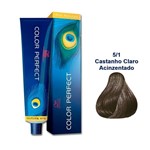 Ficha técnica e caractérísticas do produto ColoraçãO Permanente Wella Professionals Color Perfect 5/1 Castanho Claro Acinzentado 60g