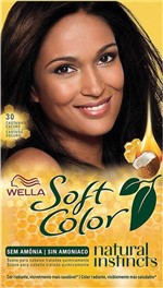 Ficha técnica e caractérísticas do produto Coloração Soft Color 0030 Castanho Escuro - Wella