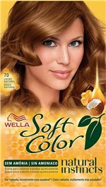 Ficha técnica e caractérísticas do produto Coloração Soft Color 0070 Louro Natural - Wella