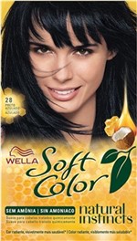 Ficha técnica e caractérísticas do produto Coloração Soft Color 0028 Preto Azulado - Wella