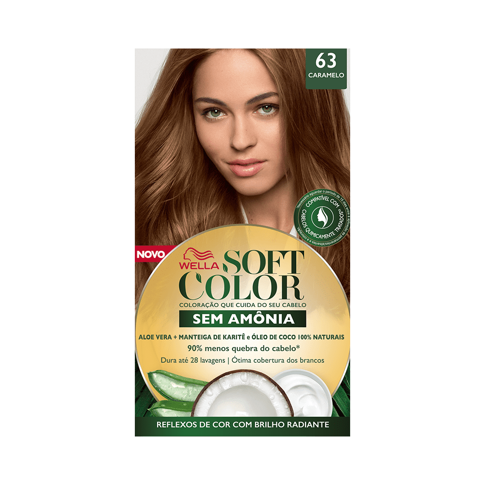 Ficha técnica e caractérísticas do produto Coloração Soft Color 63 Caramelo
