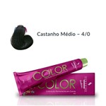 Ficha técnica e caractérísticas do produto Coloração Sunshine Castanho Médio 4/0 60g