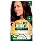 Ficha técnica e caractérísticas do produto Coloração Wella Soft Color - Tons Castanhos Castanho Escuro 30