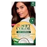 Ficha técnica e caractérísticas do produto Coloração Wella Soft Color - Tons Castanhos Castanho Médio 40