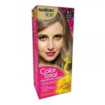 Ficha técnica e caractérísticas do produto Coloraco Salon Line Color Total Louro Claro Acinzentado 8.1