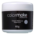 Ficha técnica e caractérísticas do produto Colormake Clown Makeup Prata - Tinta Cremosa 60g