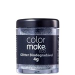 Ficha técnica e caractérísticas do produto Colormake Eco Prata - Glitter Biodegradável 4g