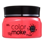 Ficha técnica e caractérísticas do produto Colormake Fluor Vermelho - Tinta Em Gel 150g