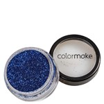 Ficha técnica e caractérísticas do produto Colormake Pó Pote Azul - Glitter 4g