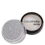 Ficha técnica e caractérísticas do produto Colormake Pó Pote Prata - Glitter 4g