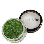 Colormake Pó Pote Verde Claro - Glitter 4g