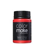 Ficha técnica e caractérísticas do produto Colormake Profissional Vermelho - Tinta Líquida Facial 80ml
