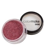 Ficha técnica e caractérísticas do produto Colormake Shine Extra Fino Rosa - Glitter 3g