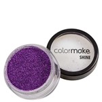 Ficha técnica e caractérísticas do produto Colormake Shine Extra Fino Roxo - Glitter 3g