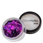 Ficha técnica e caractérísticas do produto Colormake Shine Formatos Borboleta Roxo - Glitter 2g