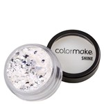 Ficha técnica e caractérísticas do produto Colormake Shine Formatos Diamante 3D Perola Prata - Glitter 2g