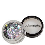 Ficha técnica e caractérísticas do produto Colormake Shine Formatos Flor Prata - Glitter 2g