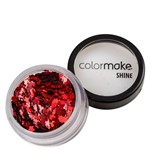 Ficha técnica e caractérísticas do produto Colormake Shine Formatos Flor Vermelho - Glitter 2g