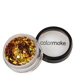 Colormake Shine Formatos Meia Lua Ouro - Glitter 2g