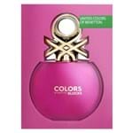 Ficha técnica e caractérísticas do produto Colors Pink Collector Benetton Perfume Feminino - Eau De Toilette 80ml