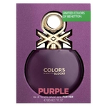 Ficha técnica e caractérísticas do produto Colors Purple Collector Benetton Perfume Feminino - Eau De Toilette 80ml
