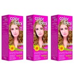 Ficha técnica e caractérísticas do produto Colortotal Tinta Creme 9.0 Louro Médio Claro 50g (Kit C/03)
