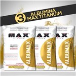 Ficha técnica e caractérísticas do produto Combão 3 Albumax - Max Titanium - Chocolate