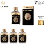 Ficha técnica e caractérísticas do produto Combo 03 Perfumes - Cash La Rive Eau de Toilette - Perfume Masculino 100ml