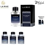 Ficha técnica e caractérísticas do produto Combo 03 Perfumes - Extreme Story La Rive Eau de Toilette - Perfume Masculino 75ml