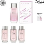 Ficha técnica e caractérísticas do produto Combo 03 Perfumes - My Delicate Eau de Parfum La Rive - Perfume Feminino 90ml
