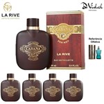Ficha técnica e caractérísticas do produto Combo 04 Perfumes - Cabana La Rive Eau de Toilette - Perfume Masculino 90ml