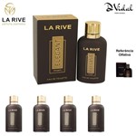 Ficha técnica e caractérísticas do produto Combo 04 Perfumes - La Rive Elegant Man Eau de Toilette - Perfume Masculino 90ml