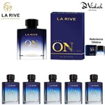 Ficha técnica e caractérísticas do produto Combo 05 Perfumes Just On Time La Rive Eau de Toilette - Perfume Masculino 100ml