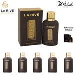 Ficha técnica e caractérísticas do produto Combo 05 Perfumes - La Rive Elegant Man Eau de Toilette - Perfume Masculino 90ml