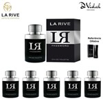 Ficha técnica e caractérísticas do produto Combo 05 Perfumes - LR Password La Rive Eau de Toilette - Perfume Masculino 75ml